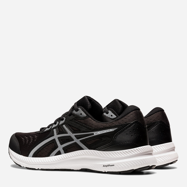Чоловічі кросівки для бігу ASICS Gel-Contend 8 1011B492-002 44.5 (10.5US) 28.2 см Чорний/Білий (4550455595737) - зображення 5