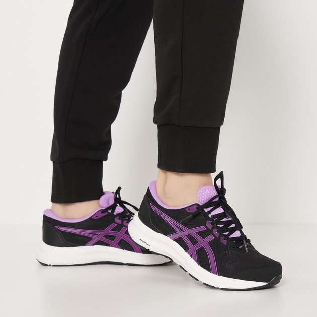 Жіночі кросівки для бігу ASICS Gel-Contend 8 1012B320-005 37 (6US) 23 см Чорний/Фіолетовий (4550455594685/4550455594685) - зображення 2