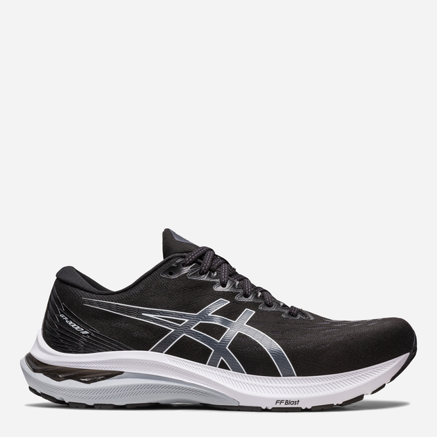 Buty sportowe męskie na platformie do kostki lekkie ASICS Gt-2000 11 1011B441-004 45 (11US) 28.5 cm Czarny/Biały (4550456082885) - obraz 1