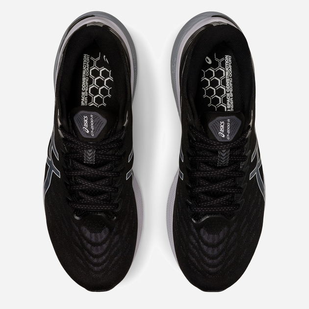 Чоловічі кросівки для бігу ASICS Gt-2000 11 1011B441-004 44 (10US) 28 см Чорні/Сірі (4550456082953) - зображення 6