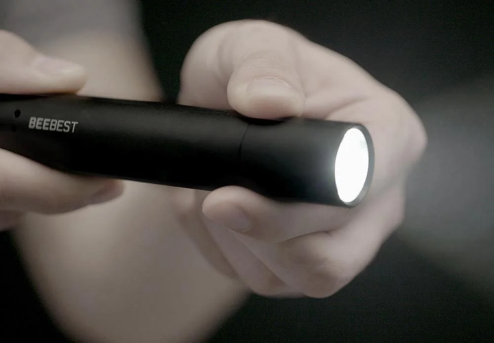 Фонарь BEEBEST Zoom Flashlight Black - Фото 3 Фонарь BEEBEST Zoom Flashlight Black - изображение 3
