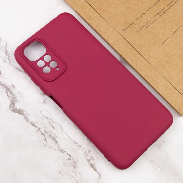 Чохол на Xiaomi Redmi Note 11 (Global) / Note 11S / для Ксяомі, сяомі, ксіомі редмі ноте 11, ноте 11с ТПУ Бордовий / Marsala - Фото 3 Чохол на Xiaomi Redmi Note 11 (Global) / Note 11S / для Ксяомі, сяомі, ксіомі редмі ноте 11, ноте 11с ТПУ Бордовий / Marsala - зображення 3