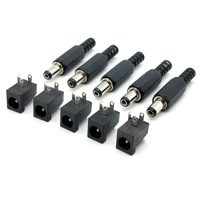 Комплект разъем питания штекерное гнездо зарядки (мама) DC005 12V 3A 5 ...