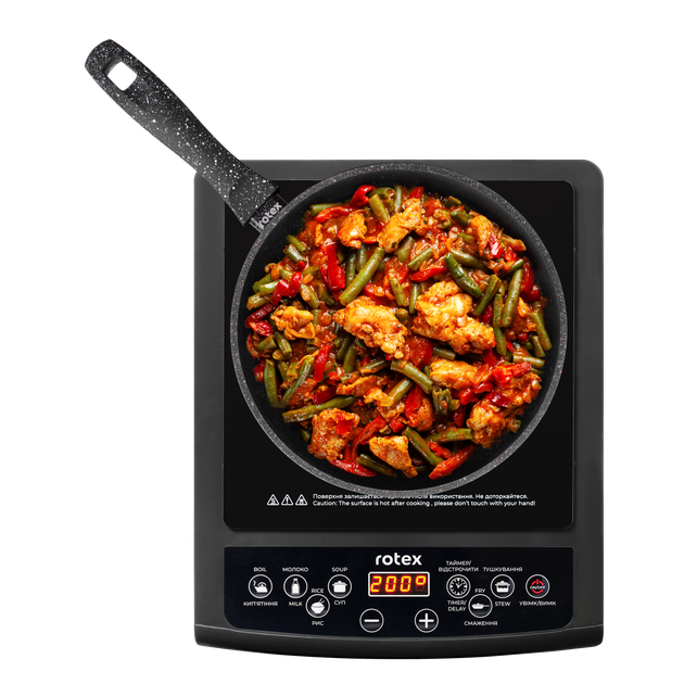 Настільна плита електрична ROTEX RIO215-G - зображення 6