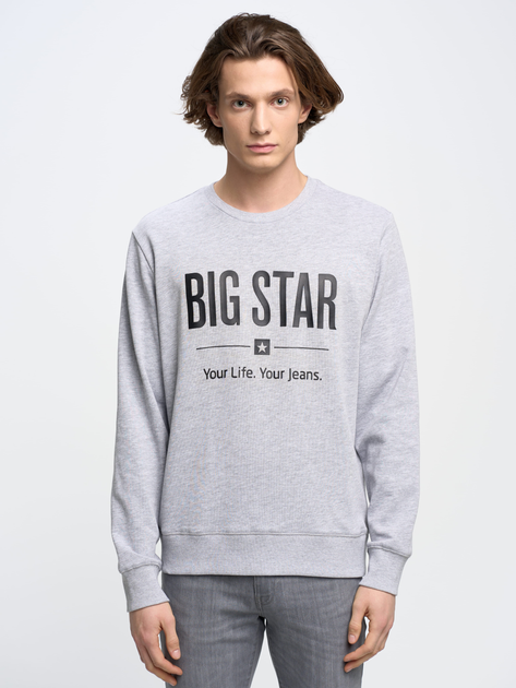 Чоловічий Світшот чоловічий Big Star 152527 3XL Сірий від Rozetka на платформі USKIDKA Акція на Чоловічий Світшот чоловічий Big Star 152527 3XL Сірий від Rozetka