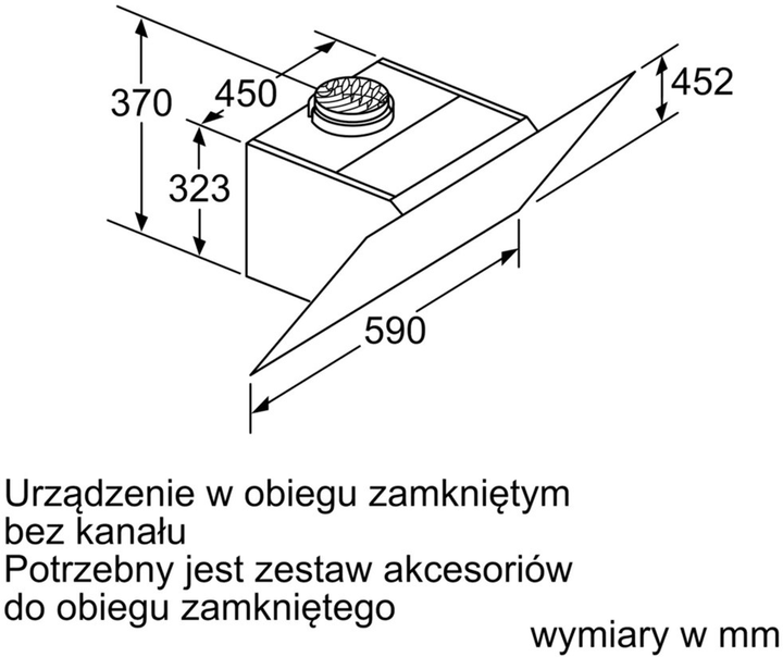 Okap kuchenny Siemens LC67KHM60 - obraz 10