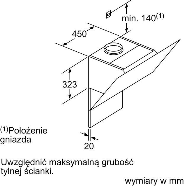 Okap kuchenny Siemens LC67KHM60 - obraz 11