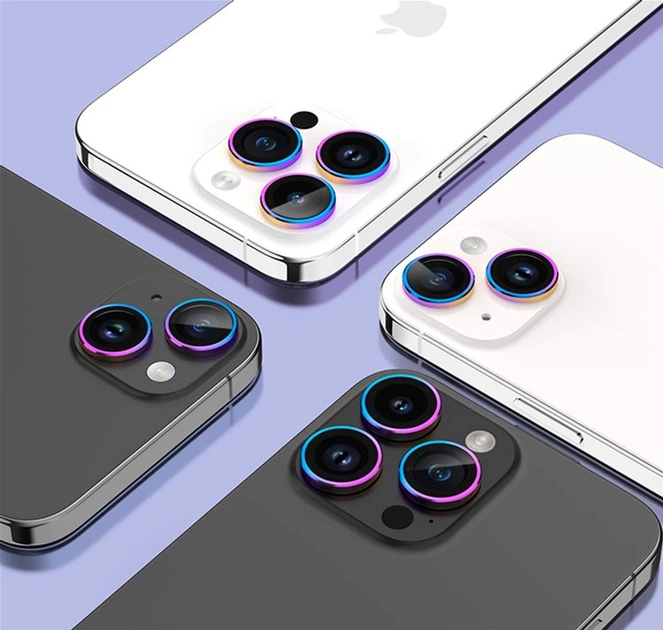 Защитное стекло Vokamo Alloy AR LensEnhancer для камеры Apple iPhone