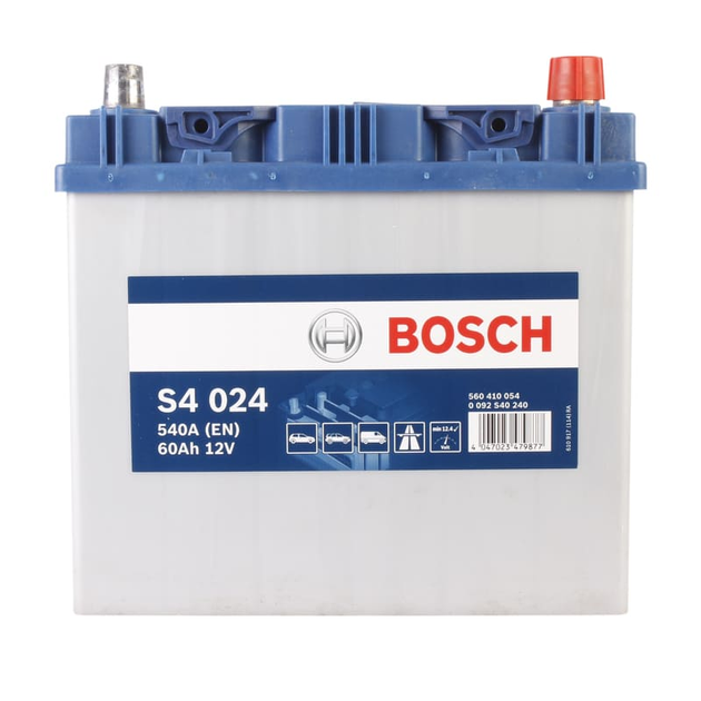 Автомобильный аккумулятор BOSCH S4 6CT 60Ah Asia R+ 0092S40240 – фото ...