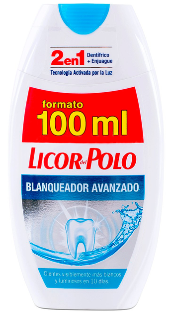 Pasta do zębów Licor Del Polo 2 w 1 pasta i nabłyszczacz 100 ml (8410020053764) - obraz 1