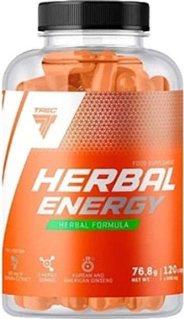 Добавка Trec Nutrition Herbal Energy 120 капсул (5902114017804) - зображення 1