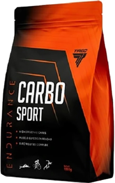 Suplement Trec Nutrition carbo sport 1000 g Pomarańcza (5902114019259) - obraz 1