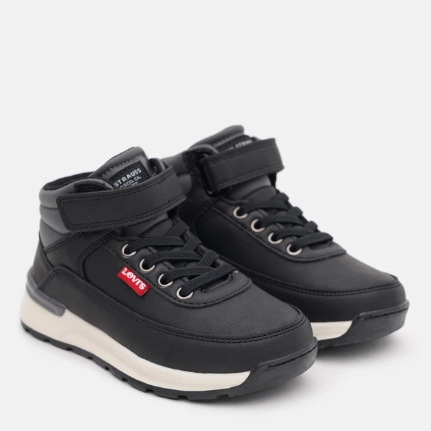 Детские демисезонные ботинки для мальчика Levi's Ascot VASC0001SBLACK 0003 34 Черные (4894873148374) - Фото 2 Детские демисезонные ботинки для мальчика Levi's Ascot VASC0001SBLACK 0003 34 Черные (4894873148374) - изображение 2