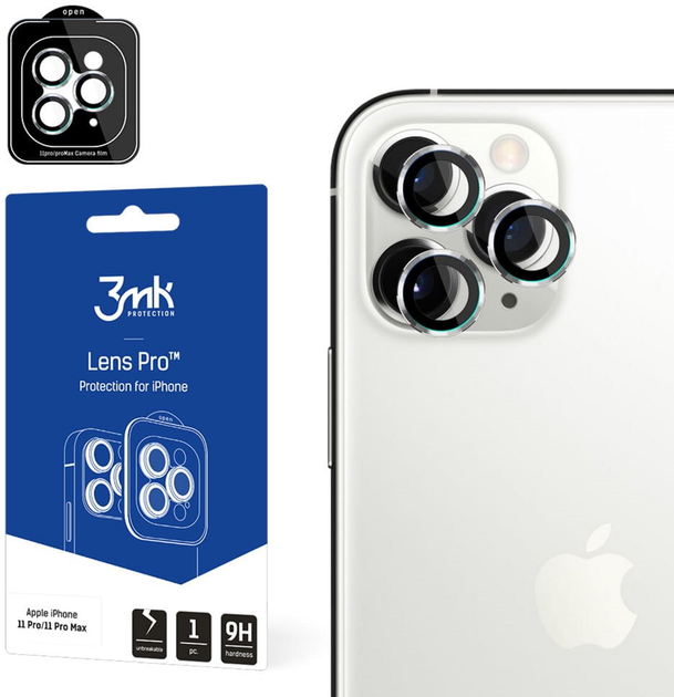 Lens Protection Pro na aparat iPhone 11 Pro /11 Pro Max z ramką montażową (5903108452304) - obraz 1