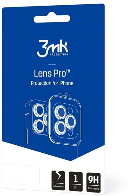 Захисна плівка 3MK Lens Protection Pro для камери Apple iPhone 11/12/12 mini з монтажною рамкою (5903108452397) - зображення 2