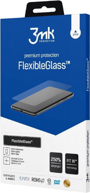 Szkło hybrydowe 3MK FlexibleGlass do Google Pixel 4 (5903108229449) - obraz 1