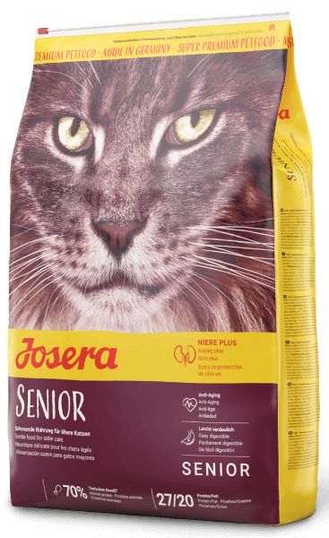 JOSERA Senior 10 кг - Корм для літніх котів - Фото 1 JOSERA Senior 10 кг - Корм для літніх котів - зображення 1