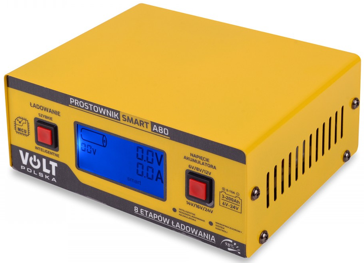 Зарядное устройство SMART 6V/12V/24V&nbsp;15A A80 - изображение 3