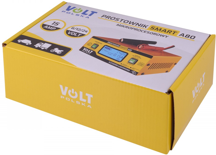 Зарядное устройство SMART 6V/12V/24V&nbsp;15A A80 - изображение 7