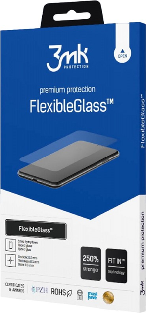 Szkło hybrydowe 3MK FlexibleGlass do Amazon Kindle Oasis 2 (5903108451475) - obraz 1
