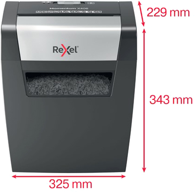 Niszczarka Rexel Momentum X406 (2104569EU) - obraz 4