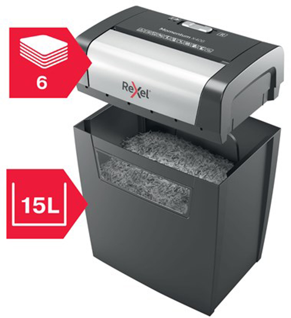 Niszczarka Rexel Momentum X406 (2104569EU) - obraz 6