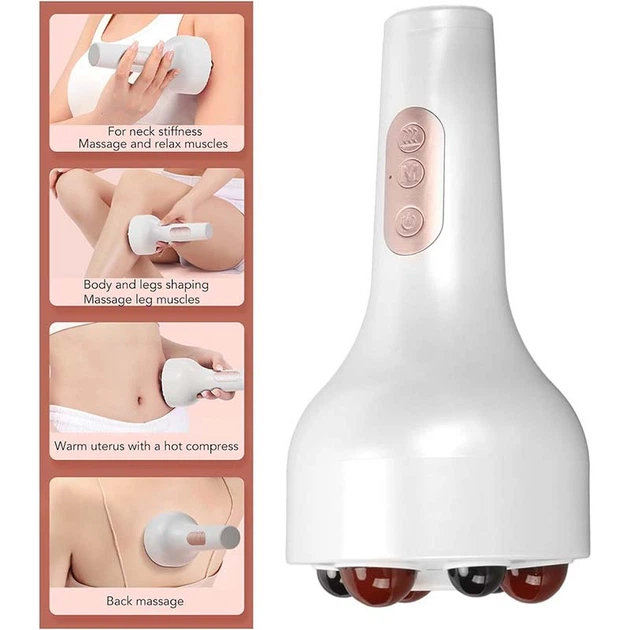 Масажер для живота Kneading K106 Білий - зображення 5