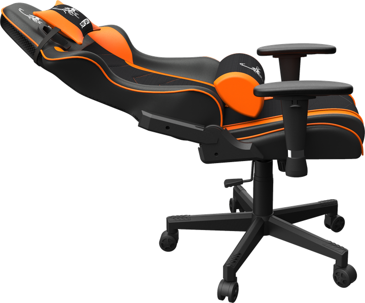 Крісло ігрове Gembird Scorpion Black/Orange (GC-SCORPION-04X) - зображення 5