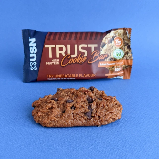 Протеїновий батончик USN Trust Cookie Bar 60 г Salted Caramel (27685