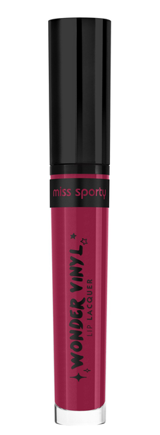 Szminka do ust Miss Sporty Wonder Vinyl 220 Berry Shiny 3.7 ml (3614227980044) - obraz 1