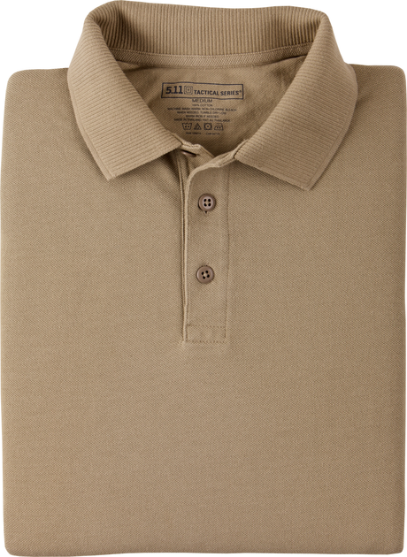 Футболка Поло тактична з коротким рукавом 5.11 Tactical UTILITY SHORT SLEEVE POLO Silver Tan M (41180-160) - зображення 2