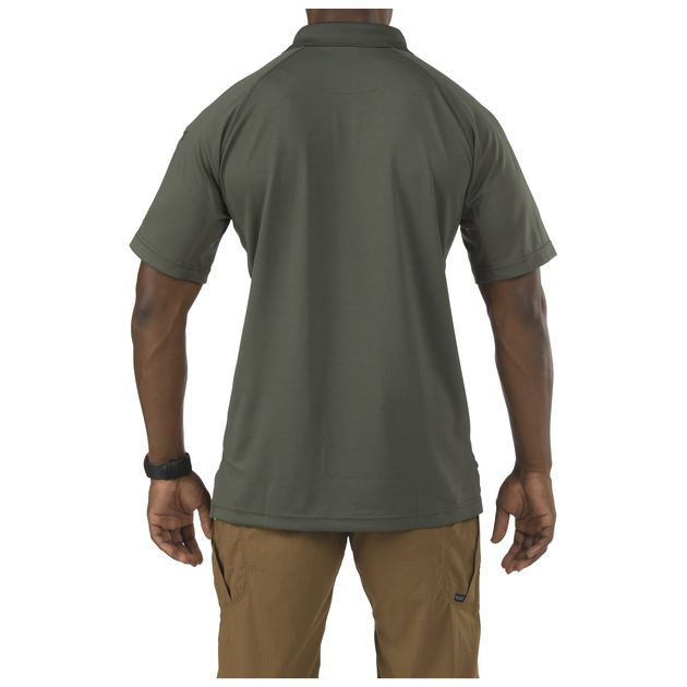 Футболка поло тактична з коротким рукавом 5.11 Tactical Performance Polo - Short Sleeve Synthetic Knit TDU Green S (71049-190) - зображення 2