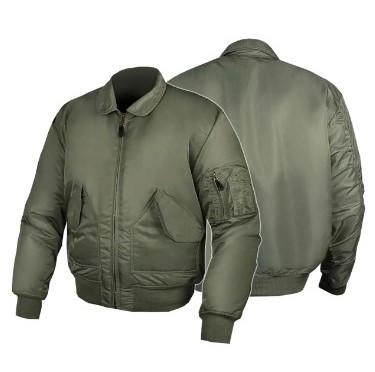 Тактична куртка Mil-Tec Basic cwu Бомбер Олива 10404501-М - зображення 1
