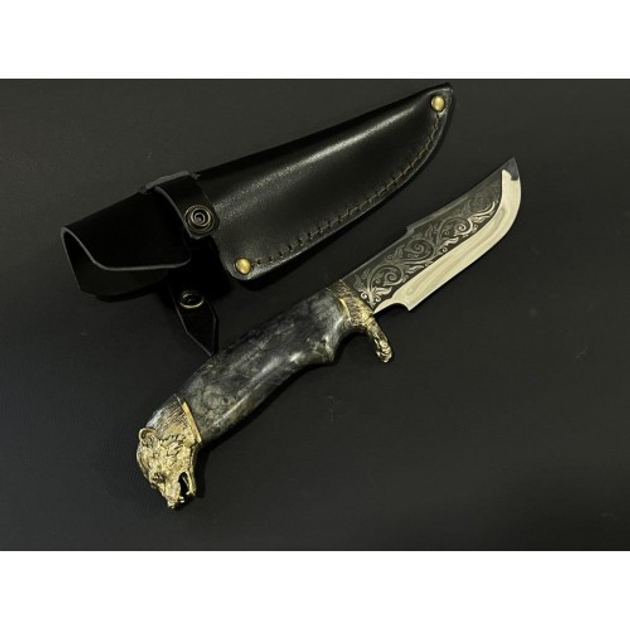 Нож охотничий подарочный Nb Art Медведь 22k03 - изображение 1