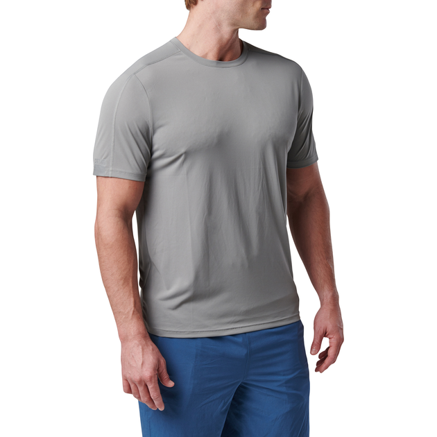 Футболка тактична потовідвідна 5.11 Tactical No Mercy PT-R Short Sleeve Top Overcast Grey 2XL (82133-598) - зображення 1