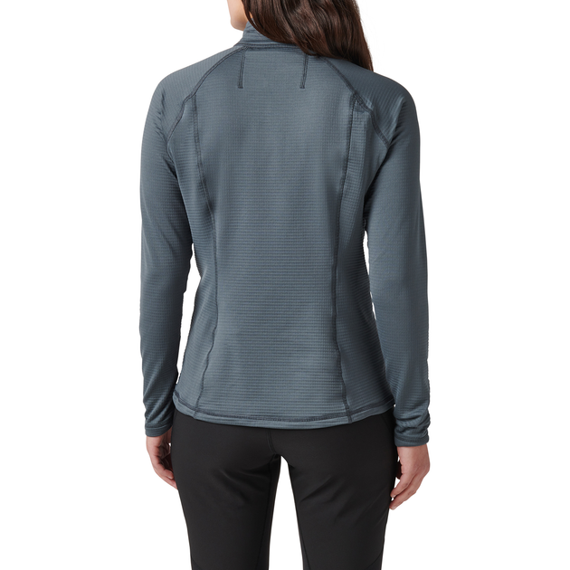 Термореглан жіночий 5.11 Tactical Women's Stratos 1/4 Zip Turbulence S (62417-545) - изображение 2