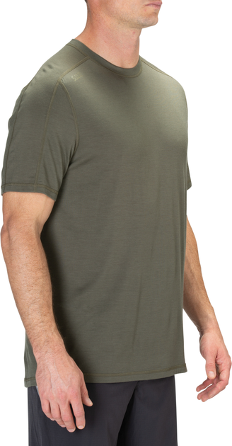 Футболка 5.11 Tactical RANGE READY MERINO WOOL SHORT SLEEVE RANGER GREEN M (40163-186) - изображение 2