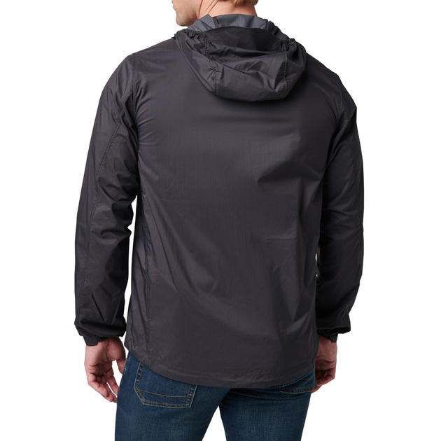 Куртка тактична демісезонна 5.11 Tactical Packable Windbreaker Jacket Volcanic XL (48388-098) - зображення 2