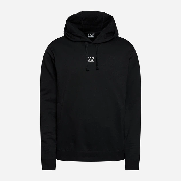 Dres męski (bluza z kapturem + spodnie) EA7 Train Core Id M T-Suit Hoodie Rn Ch Coft 2XL Czarny (8056861842312) - obraz 9
