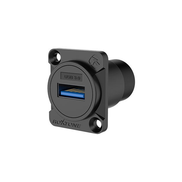 Панельный разъем usb Roxtone RAU3D-B - Фото 1 Панельный разъем usb Roxtone RAU3D-B - изображение 1