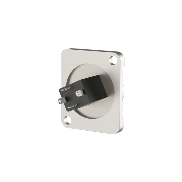 Роз'єм Roxtone RMJ3FD-B панельний mini-Jack 3.5 mm - зображення 2