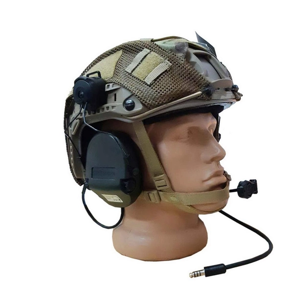Активні навушники MSA Sordin Supreme з оригінальними кріпленнями на рейки шолома - изображение 1