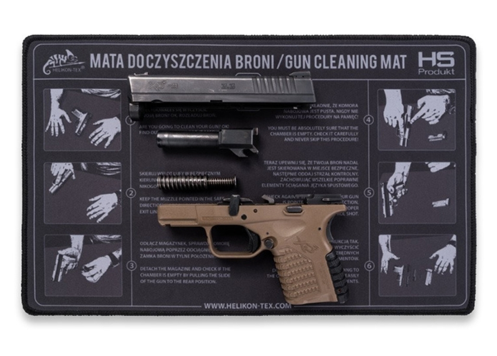 Килимок для чищення зброї Helikon-Tex Чорний Mata do czyszczenia broni Czarna (AC-GCM-NN-01) M-T - зображення 2