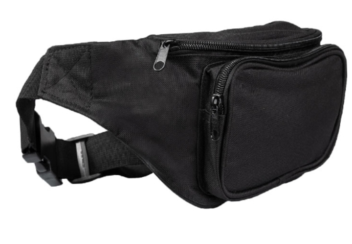 Сумка поясная Mil-Tec Черная GÜRTELTASCHE 'FANNY PACK' SCHWARZ (13512002) M-T - изображение 1