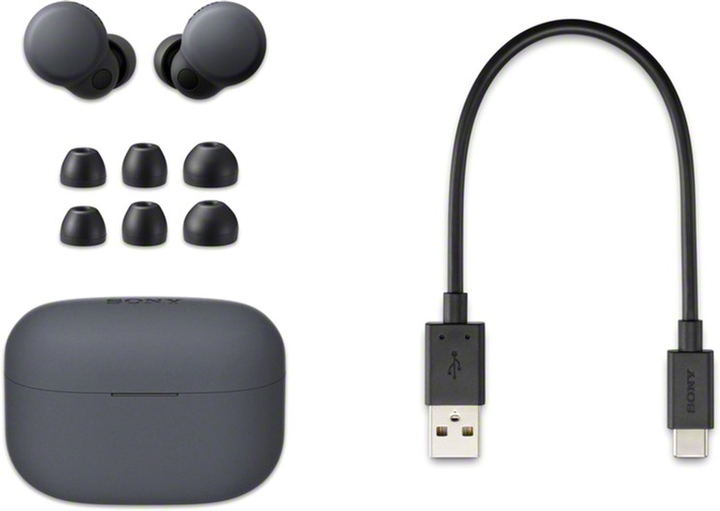 Słuchawki Sony LinkBuds S WF-LS900N Earbuds Black (4548736133006) - obraz 9