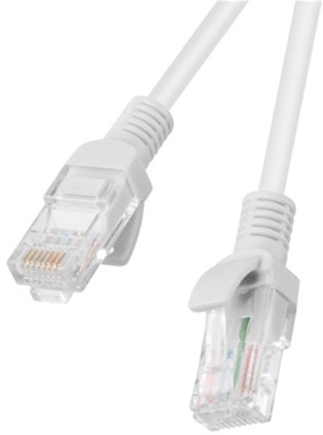 Patchcord Lanberg Cat.5e U/UTP RJ-45 0.5 m (PCU5-10CC-0050-S) - obraz 2