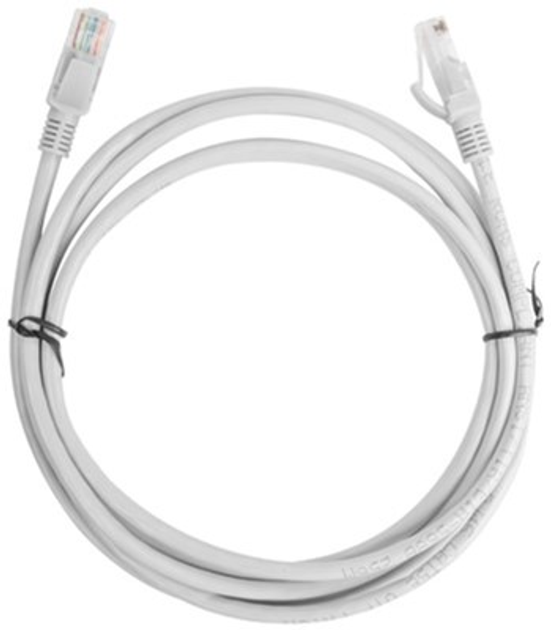 Patchcord Lanberg Cat.5e U/UTP RJ-45 0.5 m (PCU5-10CC-0050-S) - obraz 4