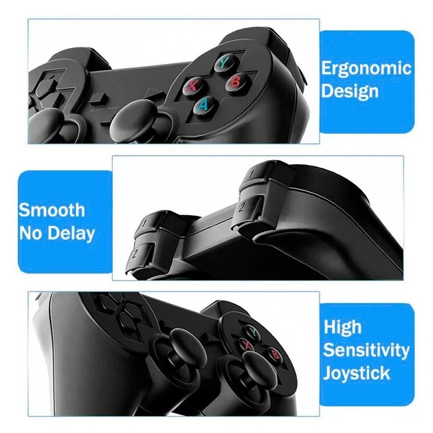 Портативная игровая консоль NEUE M8 Android 4K 10000 Games 2 геймпада Playstation One/ SEGA/ Dendy - изображение 5