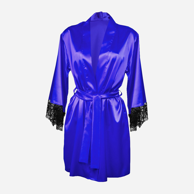 Халат жіночий DKaren Housecoat Adelaide S Blue (5903251397576) - зображення 1