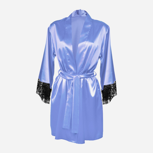 Халат жіночий DKaren Housecoat Adelaide S Light Blue (5903251397217) - зображення 1